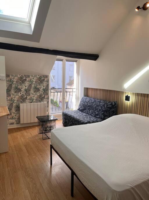 Studio Duplex Hypercentre Au Calme Avec Parking Fontainebleau Eksteriør billede